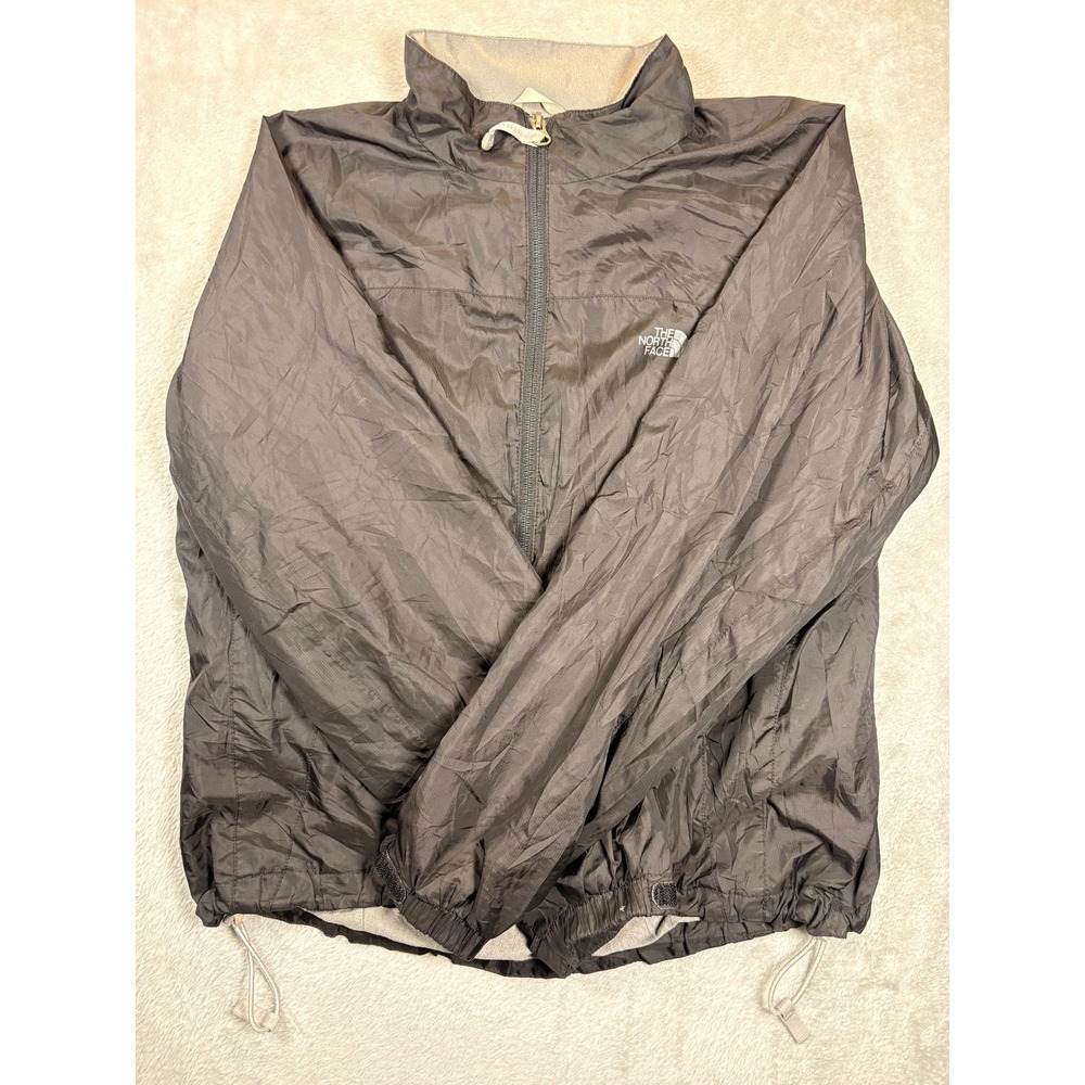The North Face Black Women's Full Zip Windbreaker Jacket Lightweight